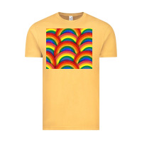 Vintage Mustard Pride rainbow glitter tumbler Vintage Tee - FaDigitalArtStudio