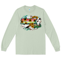Matcha Massachusetts State Map Long Sleeve Tee - RanaPortraitStore