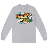 Moon Dust Massachusetts State Map Long Sleeve Tee - RanaPortraitStore