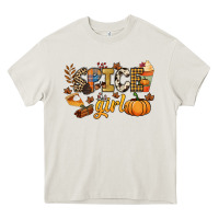 Cream Spice girl Heavy Core Tee - NancyCooperArtShop