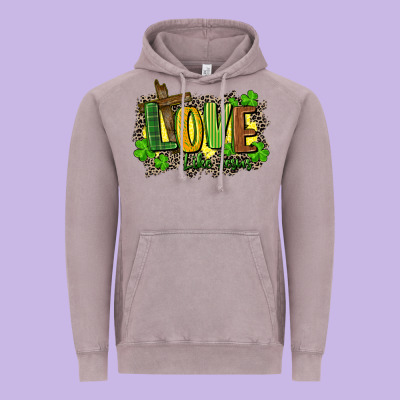 Love Like Jesus St. Patricks Vintage Hoodie Designed By Fadigitalartstudio