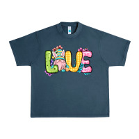 Midnight Navy Easter Day Love Easter gnome Urban Heavy Tee - OliviaCreatesArt