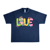 Navy Easter Day Love Easter gnome Urban Heavy Tee - OliviaCreatesArt
