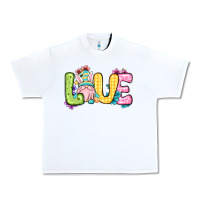 White Easter Day Love Easter gnome Urban Heavy Tee - OliviaCreatesArt