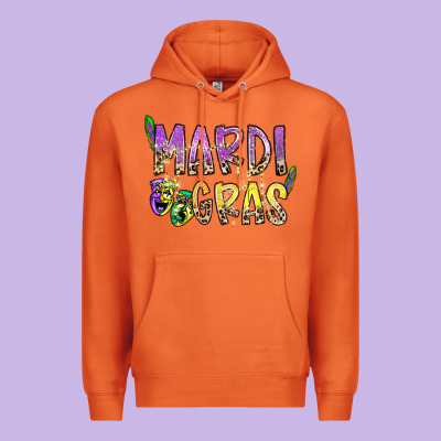 Mardi Gras Premium Hoodie Designed By Sublimationcraftshop