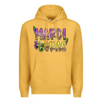 Mustard mardi gras Premium Hoodie - SublimationCraftShop
