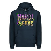 Navy mardi gras Premium Hoodie - SublimationCraftShop