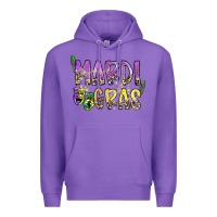 Purple mardi gras Premium Hoodie - SublimationCraftShop