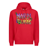 Red mardi gras Premium Hoodie - SublimationCraftShop