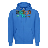 True Royal rodeo life with gemstone Zipper Hoodie - AdoDesignShop
