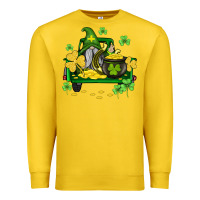 Lemon st patricks truck and gnome Premium Sweatshirt - AdoDesignShop