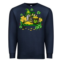 Navy st patricks truck and gnome Premium Sweatshirt - AdoDesignShop