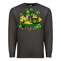 Smoke st patricks truck and gnome Premium Sweatshirt - AdoDesignShop