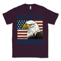 Plum american bald eagle let's go brandon Classic Tee - Jasminsmagicworld