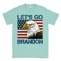 Seafoam american bald eagle let's go brandon Classic Tee - Jasminsmagicworld