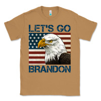 Toasted Coconut american bald eagle let's go brandon Classic Tee - Jasminsmagicworld