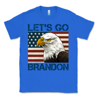 True Royal american bald eagle let's go brandon Classic Tee - Jasminsmagicworld