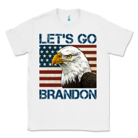 White american bald eagle let's go brandon Classic Tee - Jasminsmagicworld