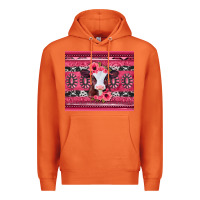 Carrot pink gemstone baby calf western valentines day Premium Hoodie - Jasminsmagicworld