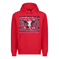 Red pink gemstone baby calf western valentines day Premium Hoodie - Jasminsmagicworld