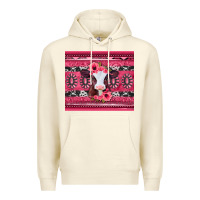 Sandshell pink gemstone baby calf western valentines day Premium Hoodie - Jasminsmagicworld