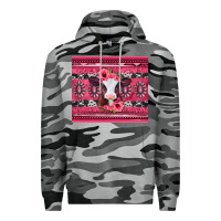 Slate Camo pink gemstone baby calf western valentines day Premium Hoodie - Jasminsmagicworld
