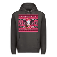 Smoke pink gemstone baby calf western valentines day Premium Hoodie - Jasminsmagicworld