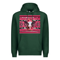 Sports Green pink gemstone baby calf western valentines day Premium Hoodie - Jasminsmagicworld