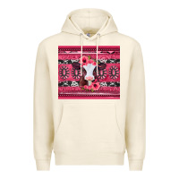 Tofu pink gemstone baby calf western valentines day Premium Hoodie - Jasminsmagicworld