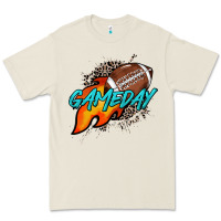 Bone Game day leopard fire and ball Premium Tee - HowdyJamesFarm
