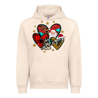Sandshell heart  wood slice ornament Urban Hoodie - JahusDesignShop