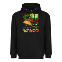 Black margarita and taco Heavyweight Hoodie - AdoDesignShop