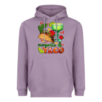 Lavender margarita and taco Heavyweight Hoodie - AdoDesignShop