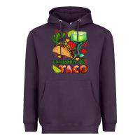 Plum margarita and taco Heavyweight Hoodie - AdoDesignShop