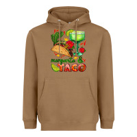 Toasted Coconut margarita and taco Heavyweight Hoodie - AdoDesignShop