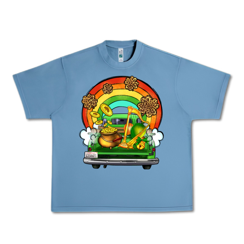 St. Patrick's Day Truck Urban Heavy Tee by OliviaCreatesArt | Teevron