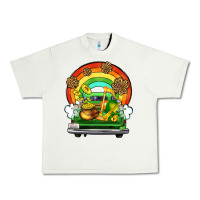Pistachio St. Patrick's Day truck Urban Heavy Tee - OliviaCreatesArt
