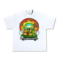 White St. Patrick's Day truck Urban Heavy Tee - OliviaCreatesArt