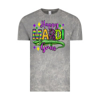 Cloud Rock happy mardi gras alligator olivia Vintage Tee - OliviaCreatesArt
