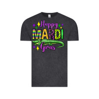 Vintage Black happy mardi gras alligator olivia Vintage Tee - OliviaCreatesArt