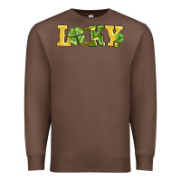 Chestnut lucky horseshoe and four leaf clover Premium Sweatshirt - AdoDesignShop