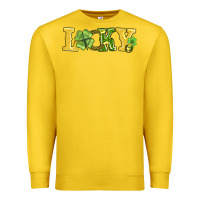 Lemon lucky horseshoe and four leaf clover Premium Sweatshirt - AdoDesignShop