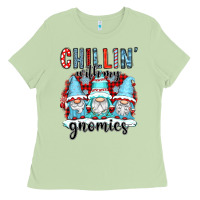 Chillin With My Gnomies Ladies Tee | Teevron