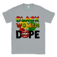 Heather Grey black woman are dope Classic Tee - CowGirlArtShop