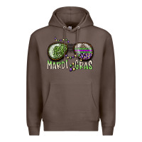 Coffee mardi gras Premium Hoodie - SublimationCraftShop