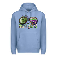 Colony Blue mardi gras Premium Hoodie - SublimationCraftShop