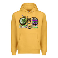 Mustard mardi gras Premium Hoodie - SublimationCraftShop