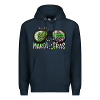 Navy mardi gras Premium Hoodie - SublimationCraftShop