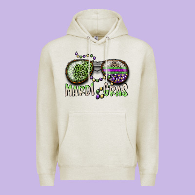 Mardi Gras Premium Hoodie Designed By Sublimationcraftshop