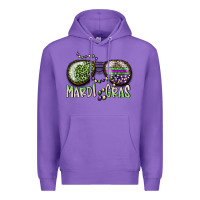 Purple mardi gras Premium Hoodie - SublimationCraftShop